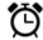 Alarm clock icon